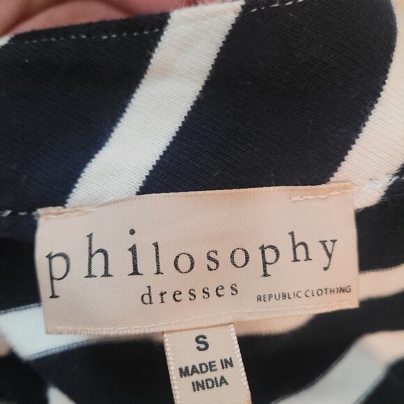 Philosophy Women's Sm Striped Dress - Picture 3 of 3